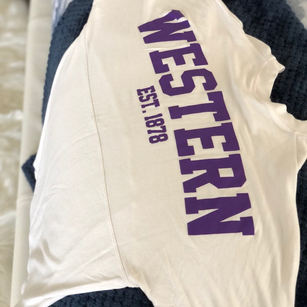 Western University White Crewneck